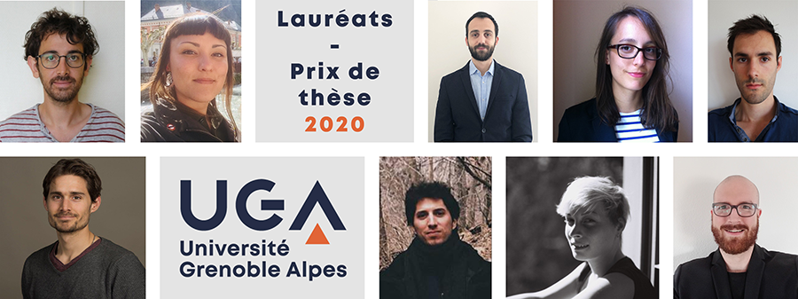 Les 9 lauréats du prix de thèse 2020